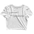 Coding Nerd Engineering SELF REFERENTIAL Custom Printed Graphic Design Crop Top T-Shirt for Women